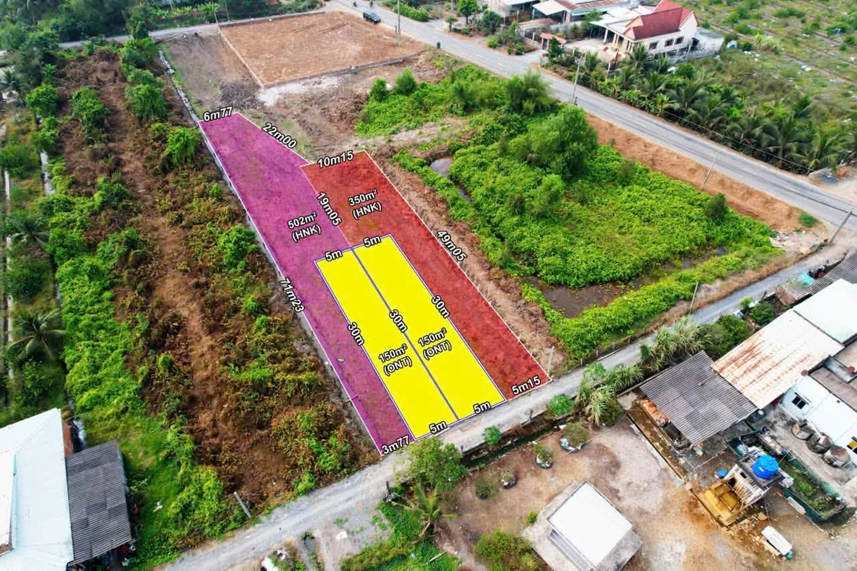 Bán 2 lô đất thổ cư 500m² và 652m² giá 1,15 tỷ/lô tại Thạnh Hòa, Bến Lức, Long An - Ảnh thu nhỏ 5