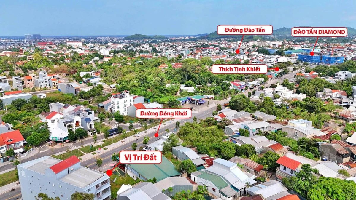 Bán đất mặt tiền Đồng Khởi TP Huế 100m² view công viên - Ảnh thu nhỏ 2