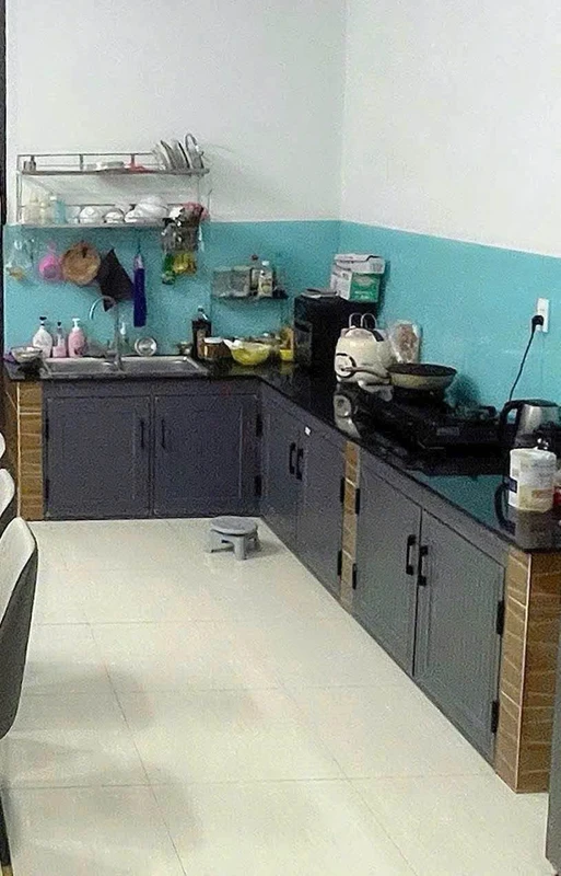 Bán nhà 1 trệt 1 lầu Tân Bữu Bến Lức 99m² 3 phòng ngủ