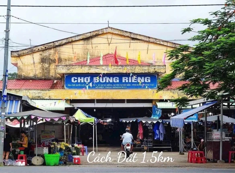 Bán đất 150m² gần biển Hồ Tràm 1,49 tỷ