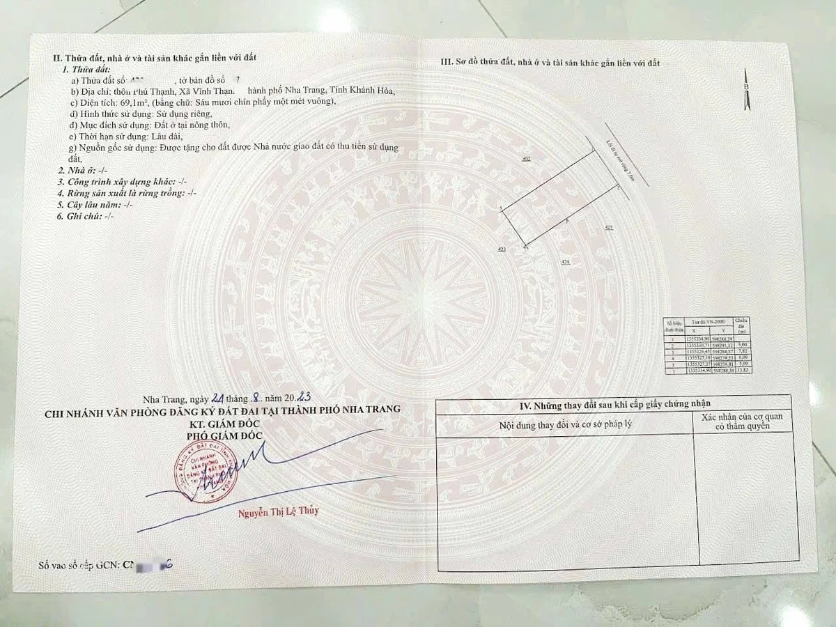 Bán 2 lô đất hẻm ô tô Nha Trang 69-71m², 1,4 tỷ - Ảnh thu nhỏ 4