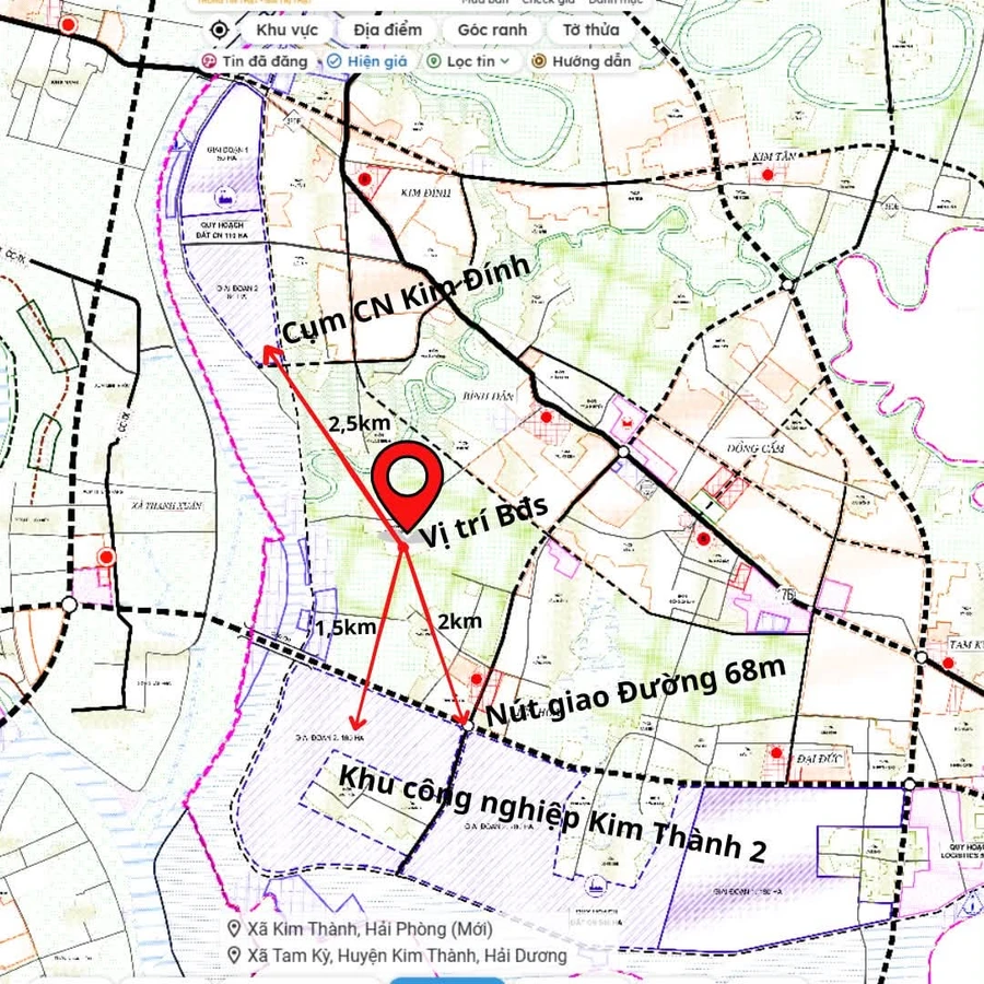 Bán đất nền 99m² KDC Mới Phong Nội Hải Phòng giá 1 tỷ - Ảnh thu nhỏ 3