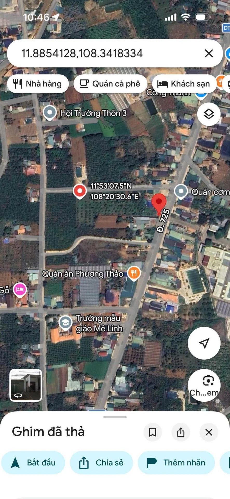 Bán đất mặt tiền Quốc lộ 725 Nam Ban 145m² 2.7 tỷ - Ảnh 1