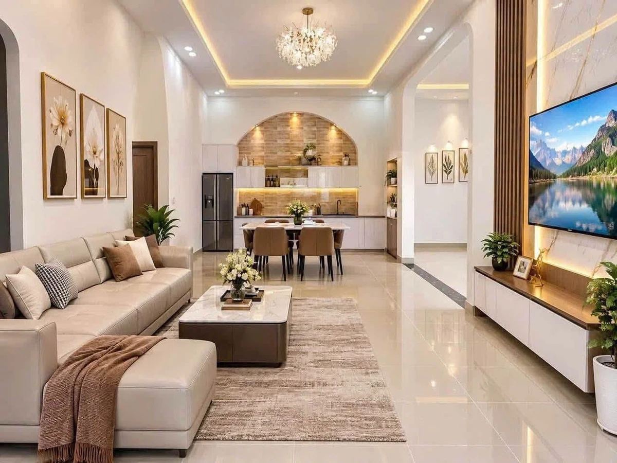 Bán nhà mới 95m² 2PN trung tâm Long Điền - Ảnh thu nhỏ 2