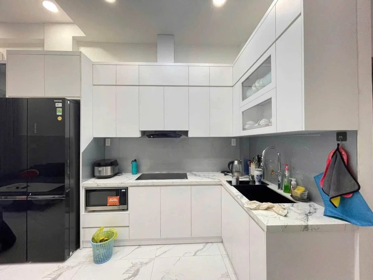 Bán nhà 3 tầng BTCT 4PN 4WC hẻm 5m đường Âu Dương Lân, Quận 8 giá 7 tỷ - Ảnh thu nhỏ 3