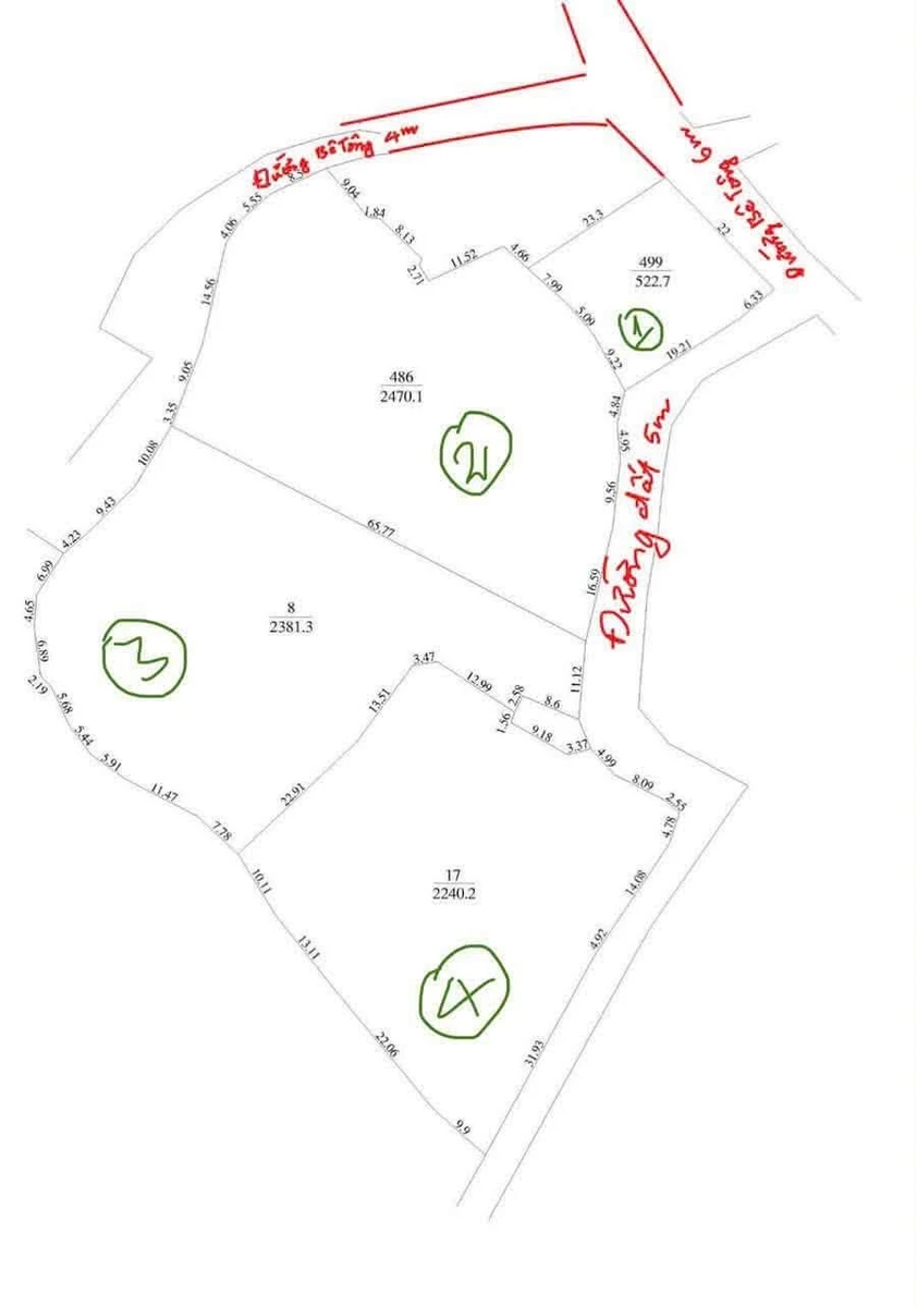 Bán đất 7600m² 550k/m² Kim Bôi Hà Bắc - Ảnh 1