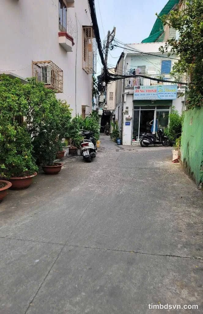 Bán nhà hẻm 61.5m² Tân Phú, 4.65 tỷ - Ảnh 1