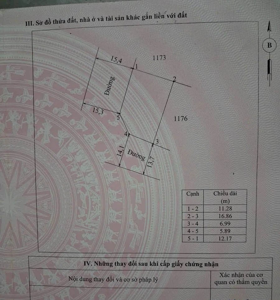 Bán đất 175,8m² sổ hồng riêng gần chợ, trường học phường Phong Phú, TP Huế - Ảnh thu nhỏ 2