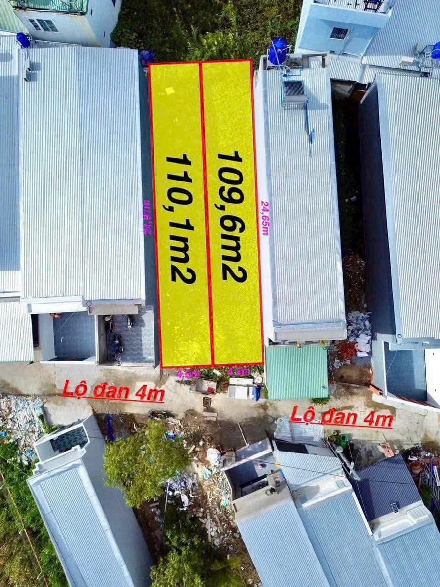 Bán 2 nền đất liền kề hẻm Trương Định An Giang 112,5m² - Ảnh 1