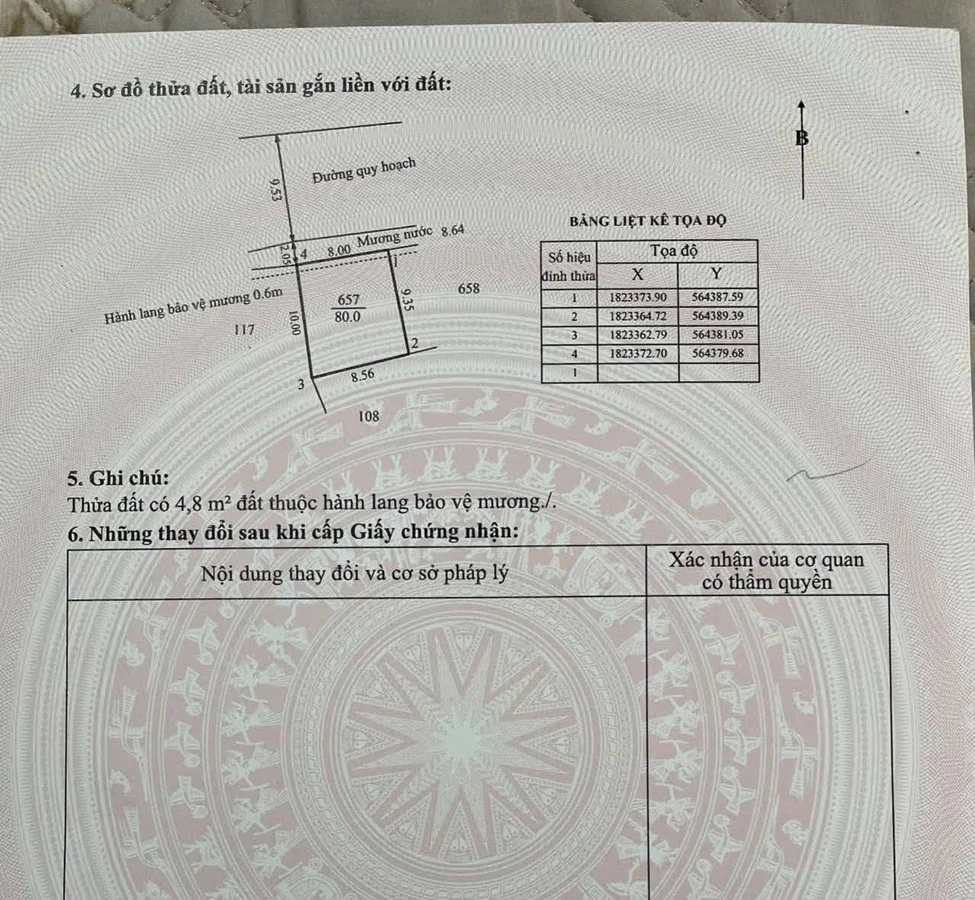 Bán 2 lô đất liền kề KQH Ngọc Anh Huế 80m², 2 tỷ 450 triệu - Ảnh thu nhỏ 5