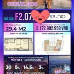 Bán căn hộ studio 29,4m2 giá 1,711 tỷ The Fest 2 Charmora City, Nha Trang - Ảnh thu nhỏ 5