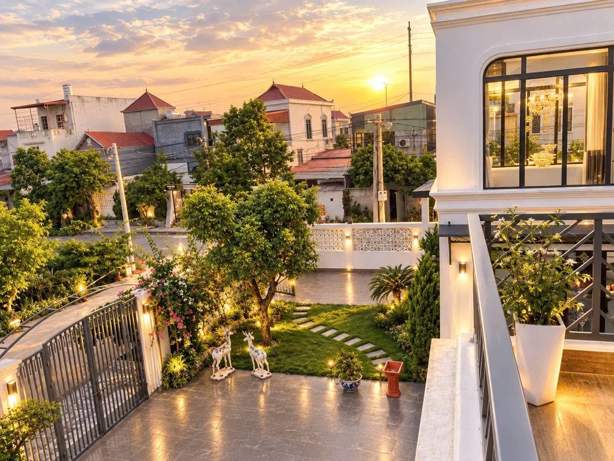 Bán biệt thự sân vườn 500m2 mặt tiền 30m đường Phạm Văn Đồng, Dương Kinh - Ảnh 1