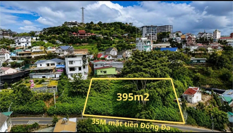 Bán đất mặt tiền Đống Đa, Đà Lạt 489m² 21 tỷ