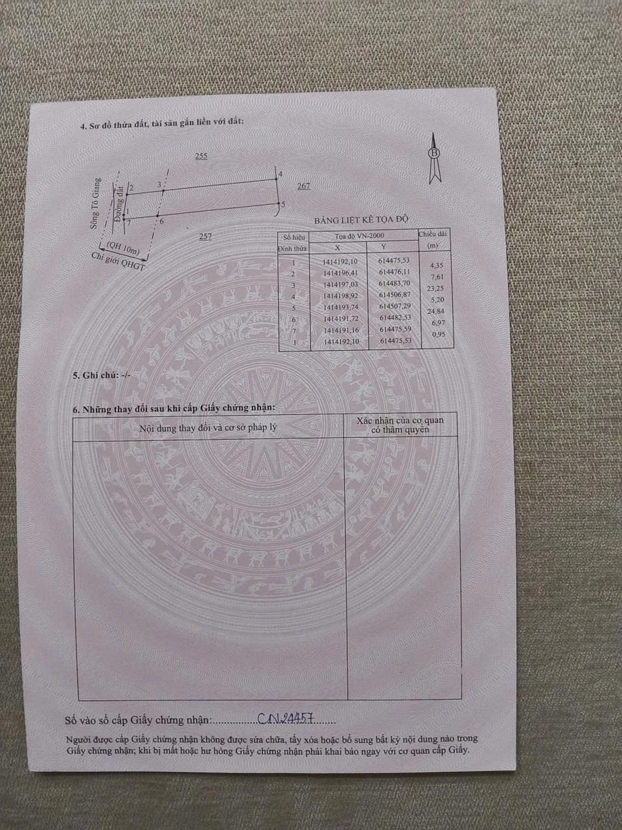 Bán đất 223m2 tại xã Tu Bông, Khánh Hòa, giá 995 triệu - Ảnh 1