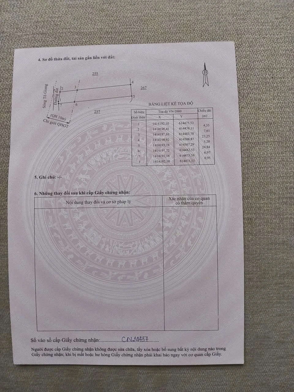 Bán đất 223m2 tại xã Tu Bông, Khánh Hòa, giá 995 triệu - Ảnh 1