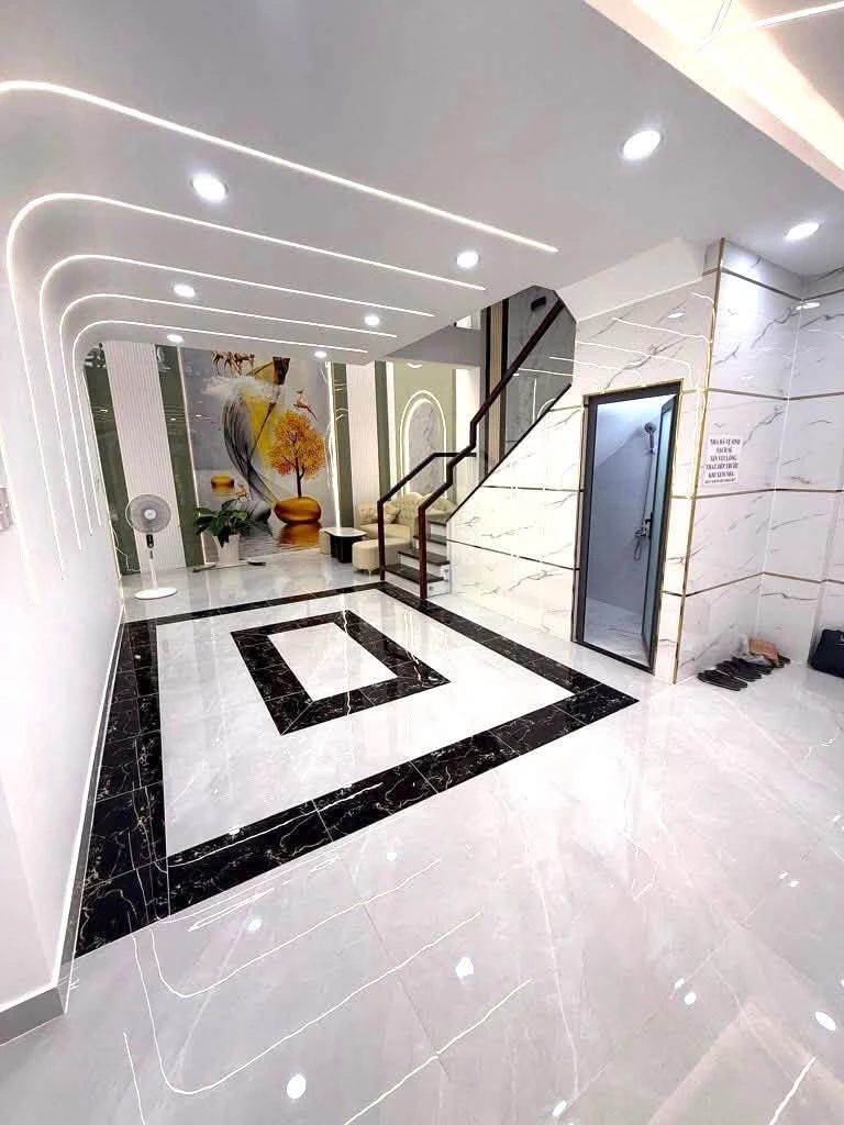 Bán nhà mới 4 tầng 5x12m đường Mã Lò, Bình Tân, đường xe hơi, giá dưới 7 tỷ - Ảnh thu nhỏ 3