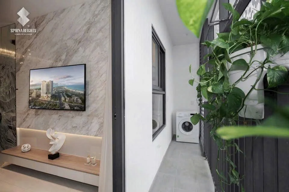 Bán căn hộ góc 2PN Simona Heights Quy Nhơn, 64.65m², view biển - Ảnh 1