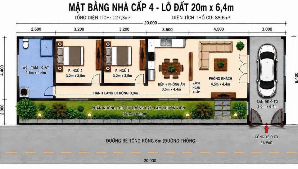 Bán đất mặt tiền Long Thành 128m², sổ riêng - Ảnh thu nhỏ 4