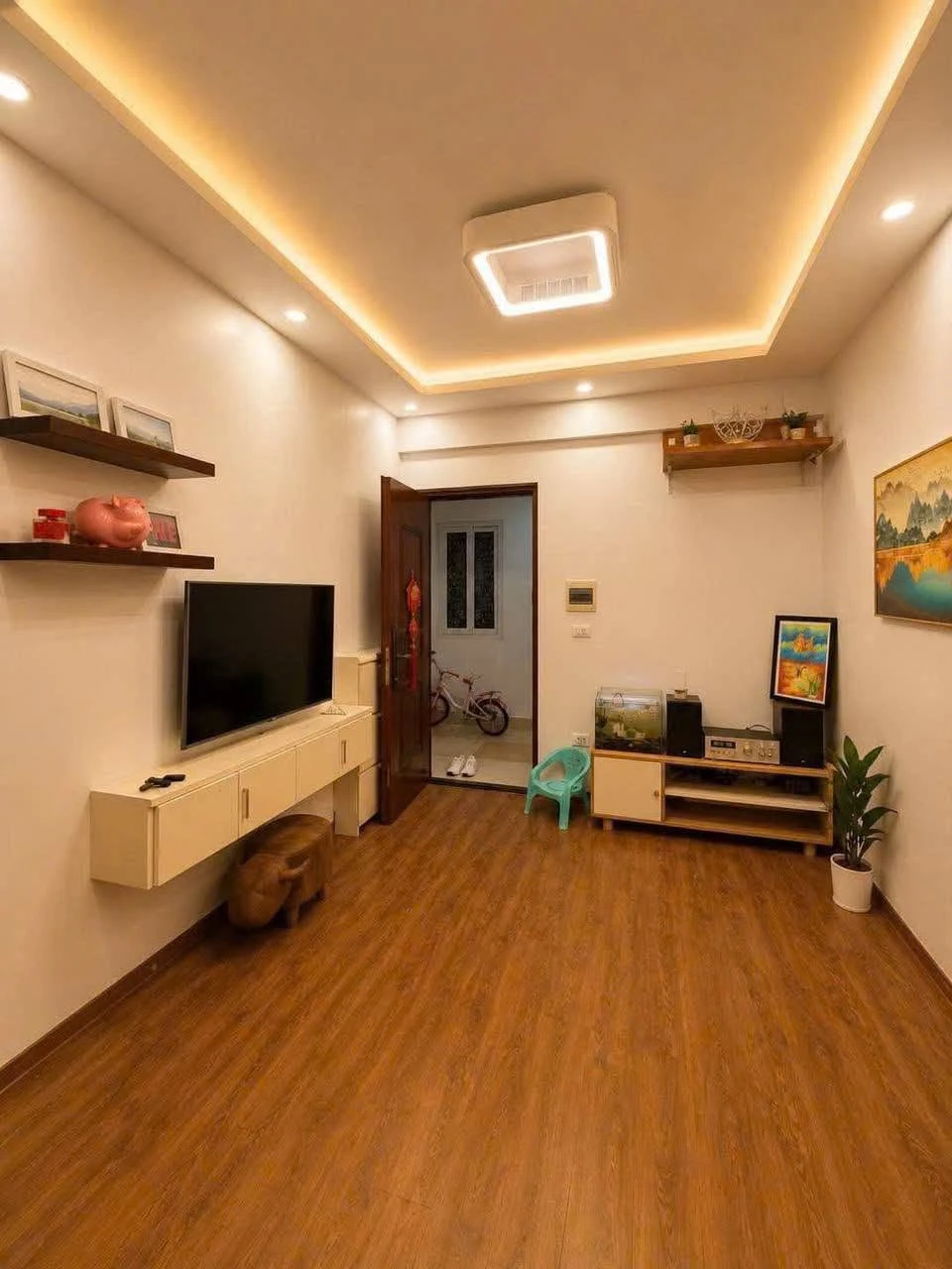 Cho thuê chung cư Golden 3, 53m², 2PN, 6 triệu/tháng - Ảnh 1