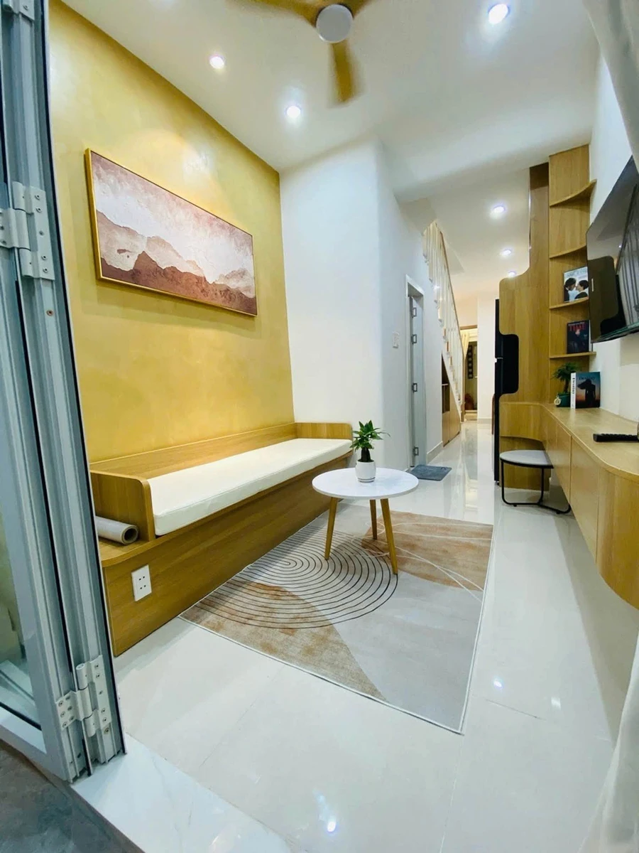 Bán nhà hẻm 1 trệt 1 lầu 3PN full nội thất gần cầu Bông, Lê Văn Duyệt, Bình Thạnh - Ảnh thu nhỏ 2
