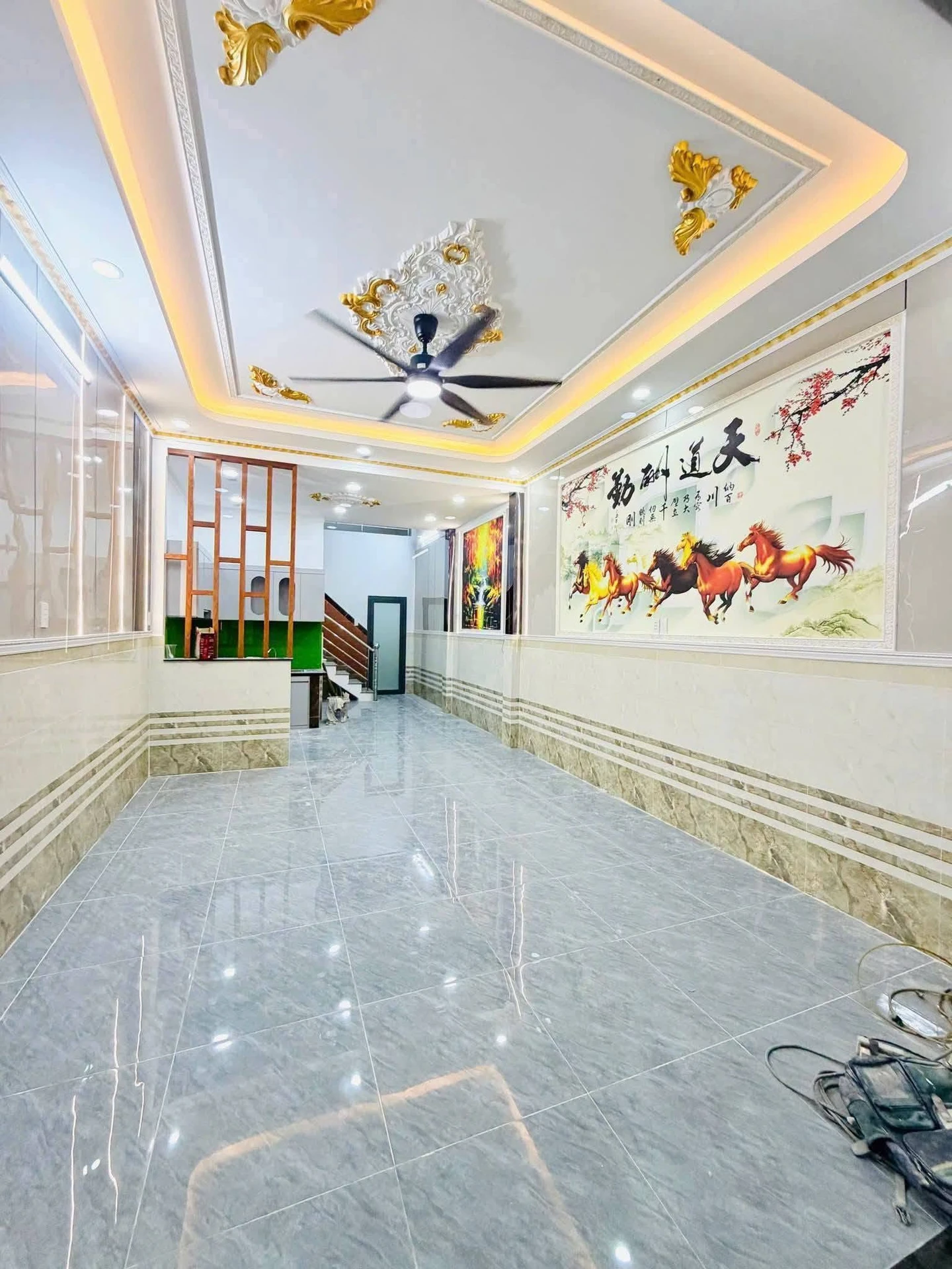 Bán nhà 1 trệt 1 lầu 64m² 3 phòng ngủ đường Phan Bội Châu, trung tâm Dĩ An - Ảnh 1