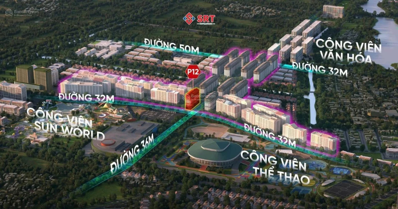 Chỉ 1.7 tỷ có ngay căn 3PN tầng trung tòa P12 Sun Hà Nam - Vị trí ngã tư đối diện Sun World - Ảnh 1