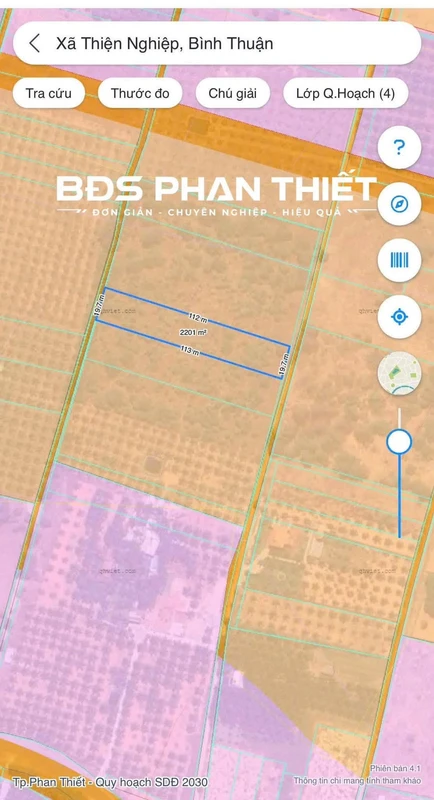 Bán 2200 m² đất mặt tiền Mũi Né, Lâm Đồng