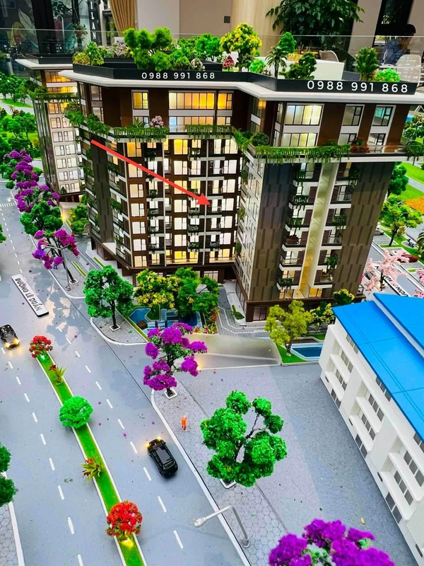 Bán căn hộ 2PN 1WC 54,9m² view đường Lê Duẩn tại Ecopark Hải Dương