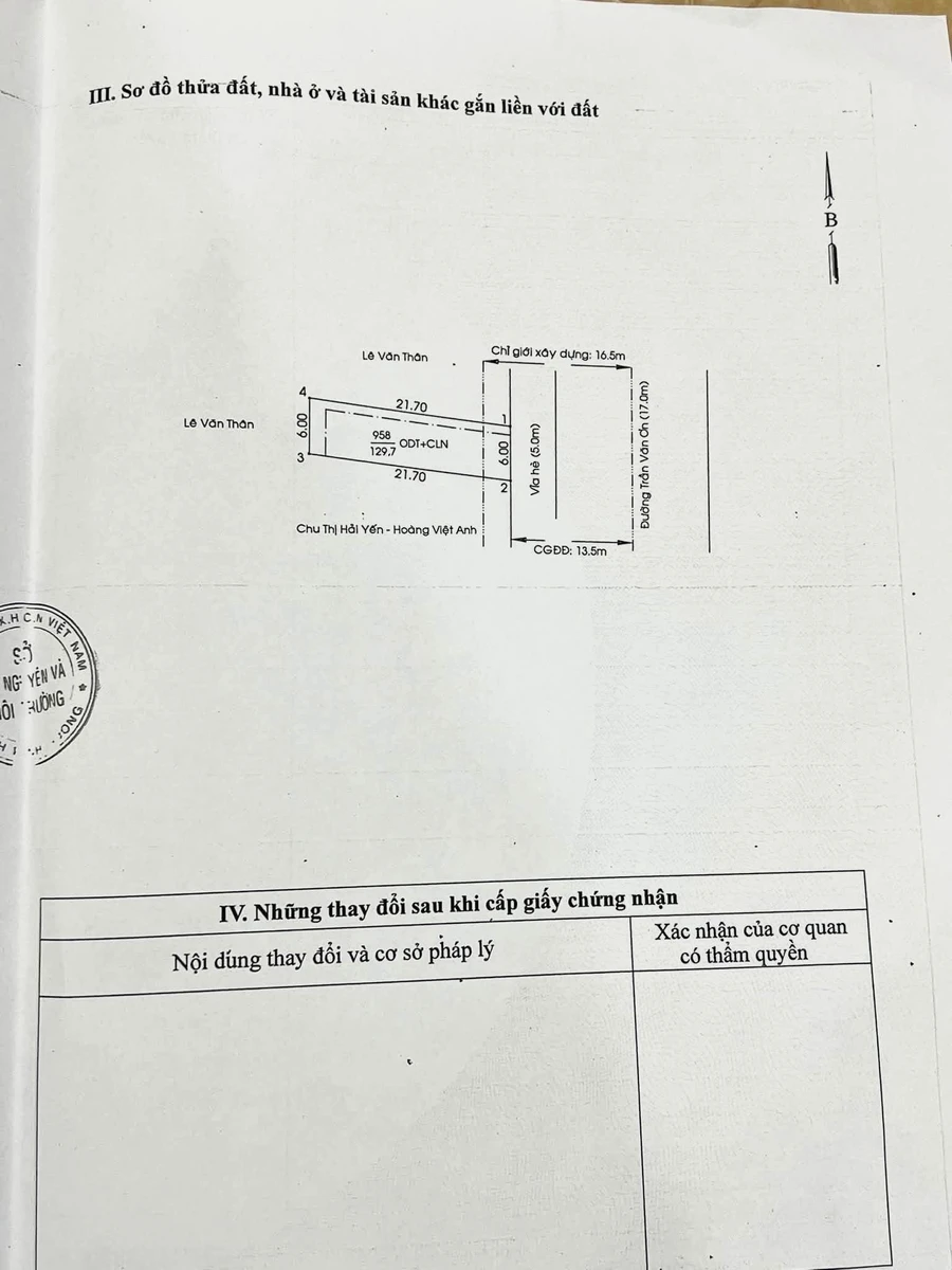 Bán đất mặt tiền Trần Văn Ớn Thủ Dầu Một 130m2 - Ảnh thu nhỏ 2