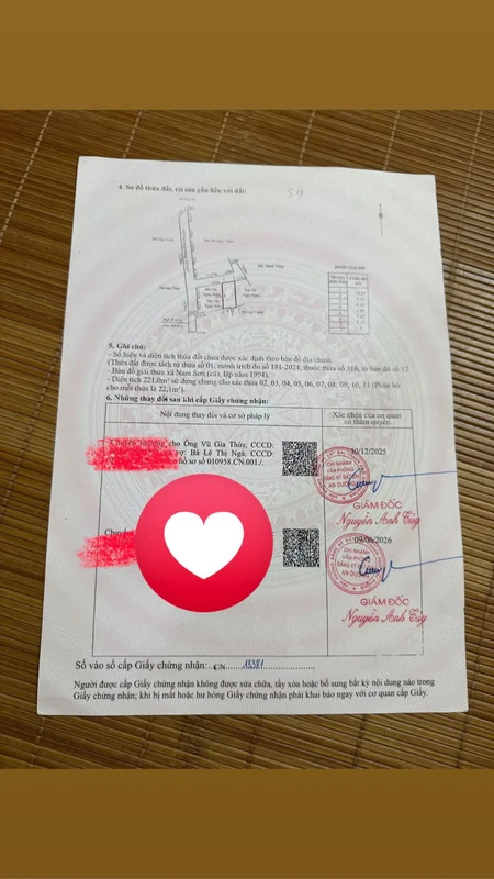 Bán lô đất 51m² S9 Nam Sơn, An Dương, Hải Phòng, giá 1.65 tỷ