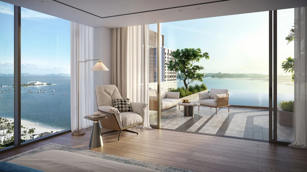 Bán căn studio Aria Bay Hạ Long 35.7m² giá 2.969 tỷ view biển - Ảnh thu nhỏ 4