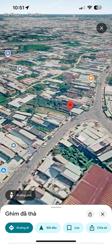 Bán lô đất thổ cư 524,1 m² Tân An Long An 7 tỷ
