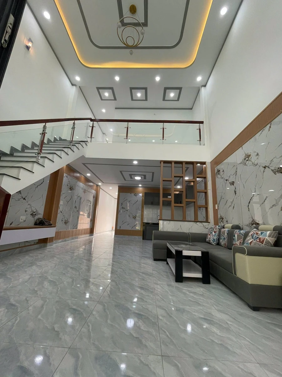 Bán nhà gác lửng sân vườn Bến Chà Vi, Bến Cát, 65m², 3PN, 2tr tỷ - Ảnh thu nhỏ 3
