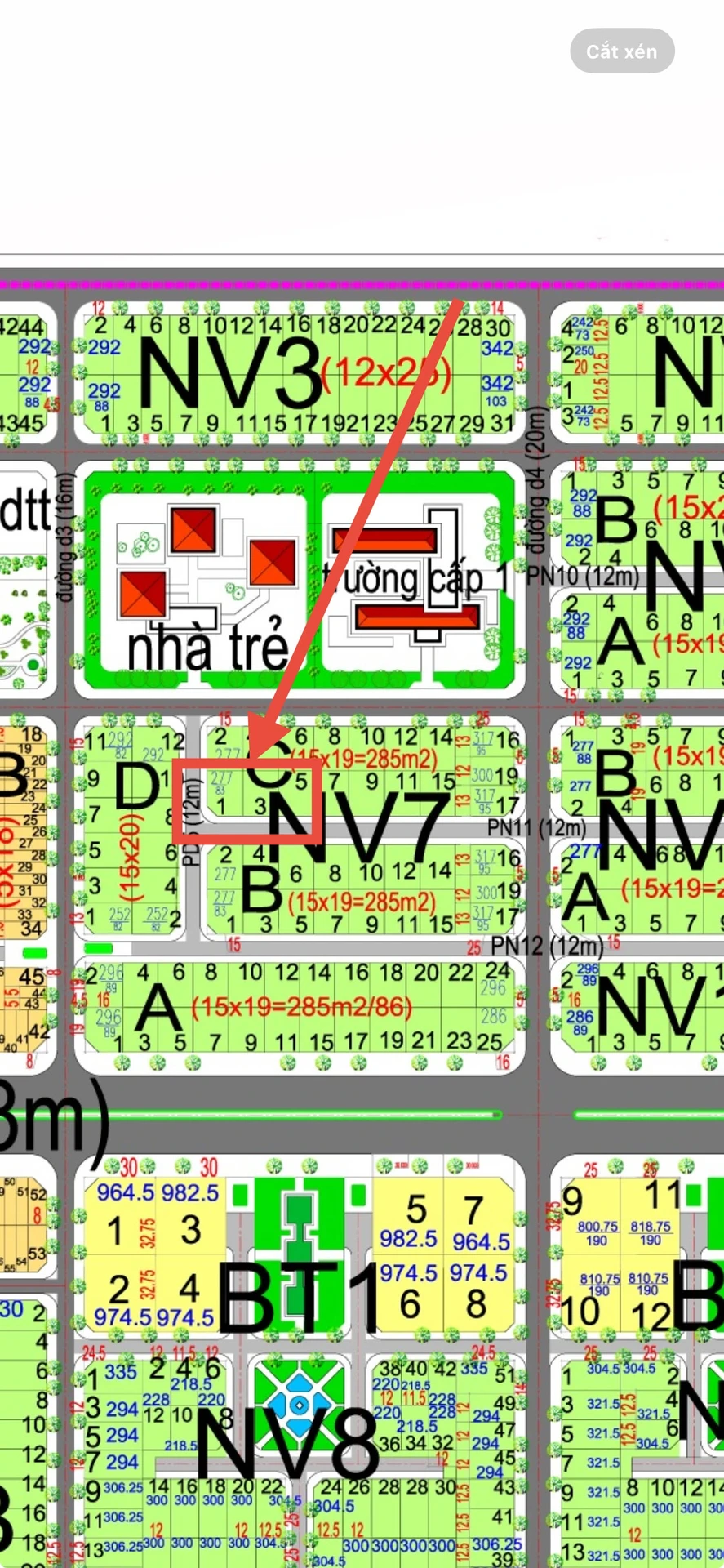 Bán quỹ đất biệt thự 847m² mặt tiền 45m Nhơn Trạch hơn 8 tỷ - Ảnh 1