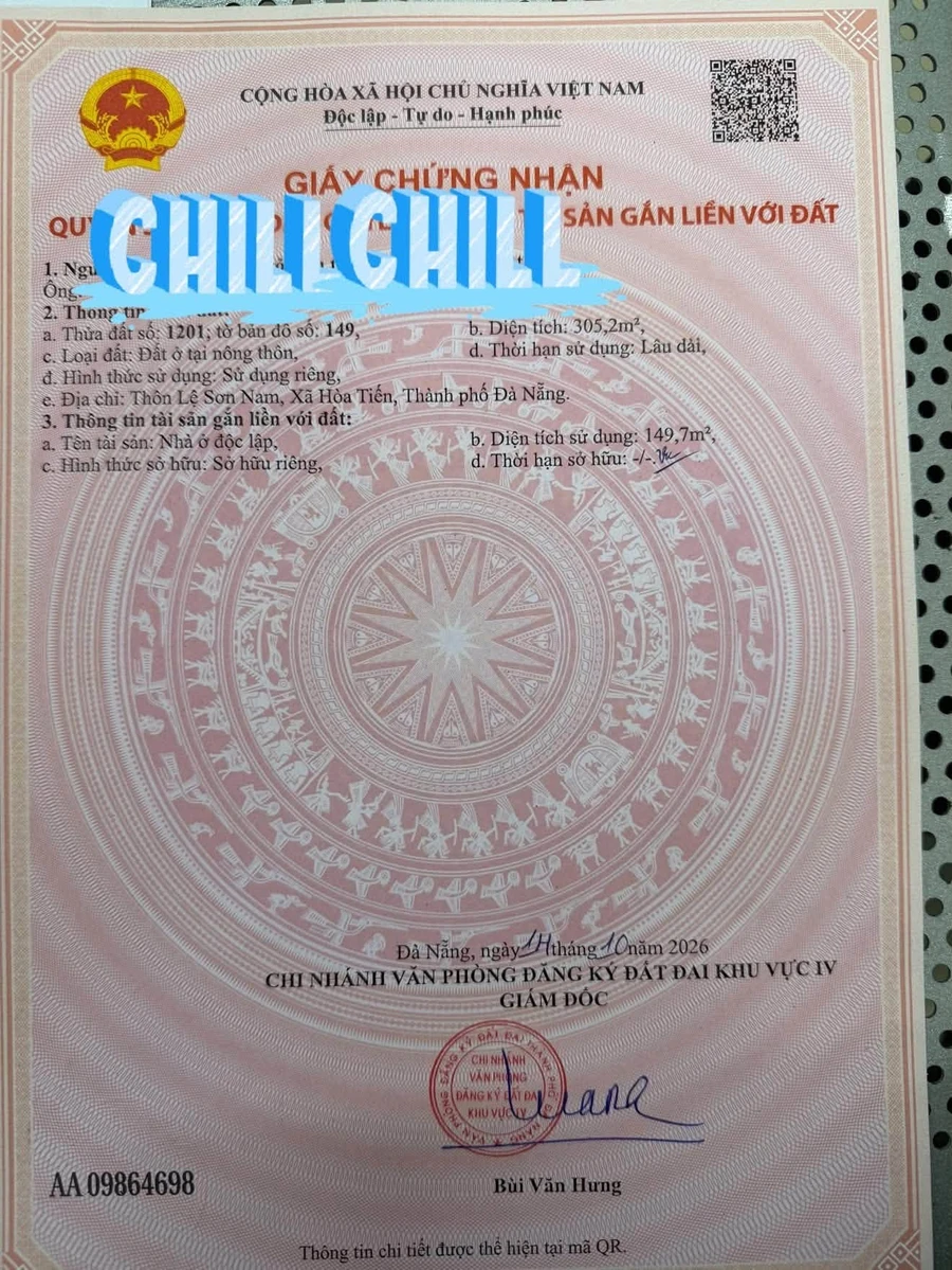 Bán nhà 2 tầng gần chợ Lê Trạch 305.5m² - Ảnh thu nhỏ 3