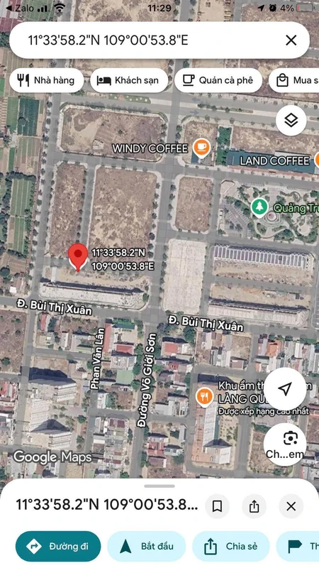 Bán lô đất 81,05m² Mỹ Bình Phan Rang 2,99 tỷ