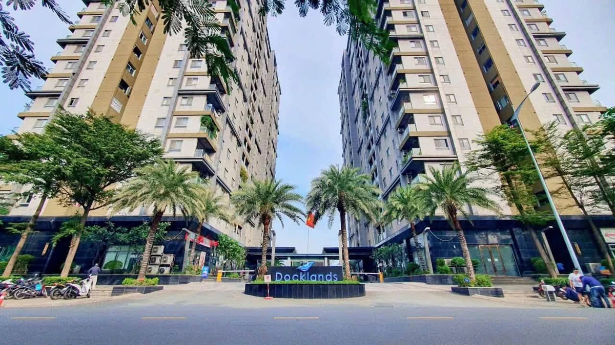 Bán căn hộ 3PN 125m² Docklands, tầng 10, 8,5 tỷ - Ảnh 1