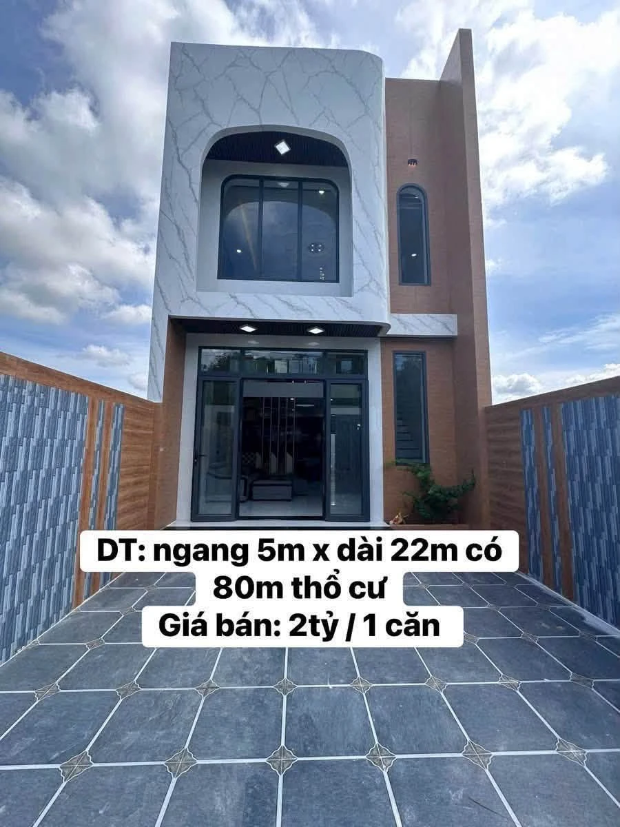Bán nhà mặt tiền đường nhựa 5x22m, 2 phòng ngủ, Long Mỹ, Xã Phước Hải - Ảnh thu nhỏ 5