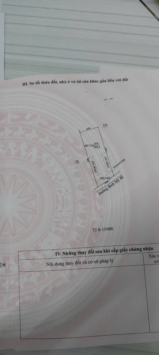 Bán đất Bình Mỹ 1.100 m² giá 4,5 tỷ - Ảnh thu nhỏ 2