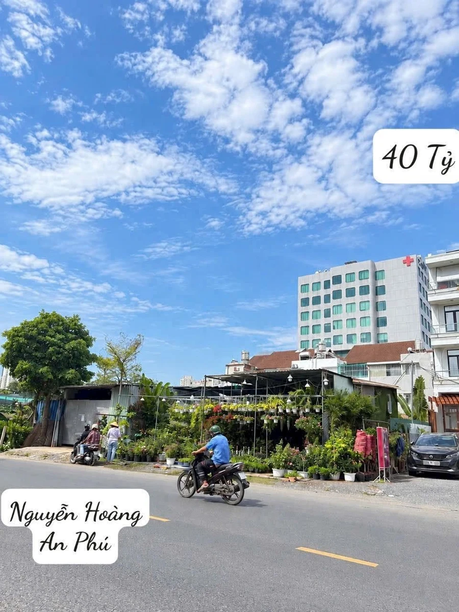 Bán đất mặt tiền Nguyễn Hoàng An Phú 139,3m² 40 tỷ - Ảnh 1