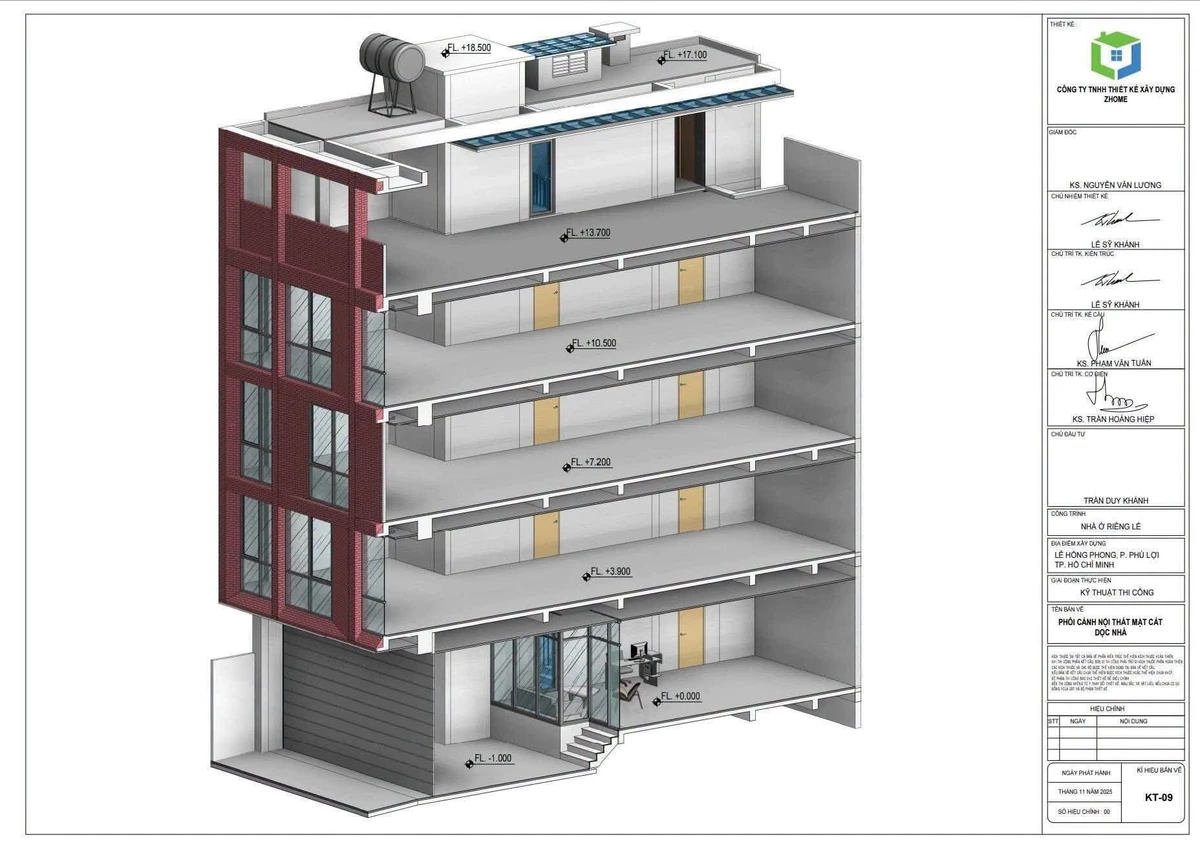 Cho thuê tòa nhà mới 1 trệt 3 lầu 659m² đường Lê Hồng Phong - Ảnh 1
