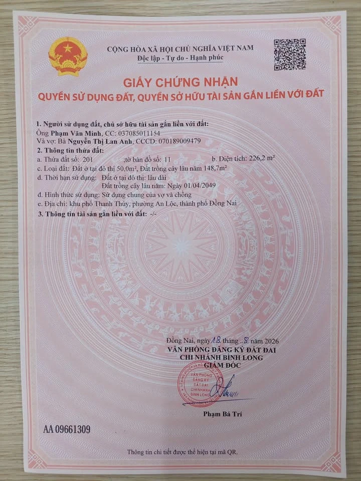 Bán đất Thạnh Lương Bình Long 10m² giá 449 triệu - Ảnh thu nhỏ 5
