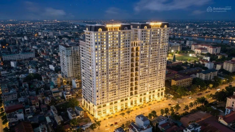 Chỉ với 1,2 tỷ sở hữu ngay căn hộ chung cư Eden Garden Lê Lợi