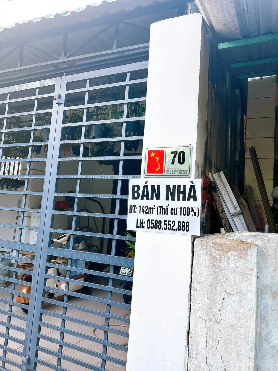Bán nhà 3 phòng ngủ 142.8m² Hẻm Nguyễn Thái Học, Tân Ninh - Ảnh 1