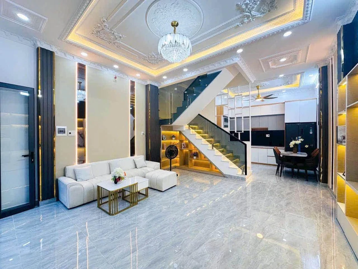 Bán nhà mới 45m² 2PN full nội thất Huỳnh Tấn Phát Nhà Bè - Ảnh thu nhỏ 2