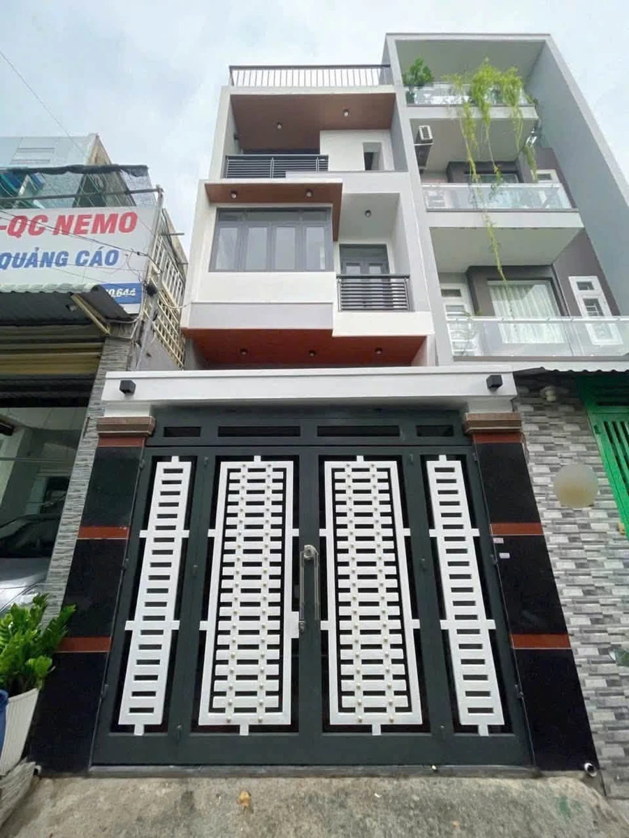 Bán nhà 4 tầng 4x11m hẻm ô tô Mã Lò giao Tân Kỳ Tân Quý, Bình Tân, 5,1 tỷ - Ảnh 1