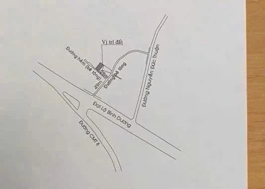 Bán đất Phú Lợi, Thủ Dầu Một 200m² 2 tỷ - Ảnh 1