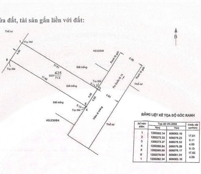 Bán lô đất 71m2 hẻm xe hơi Quốc Lộ 13, Phường Hiệp Bình, Thủ Đức giá 6,4 tỷ - Ảnh 1