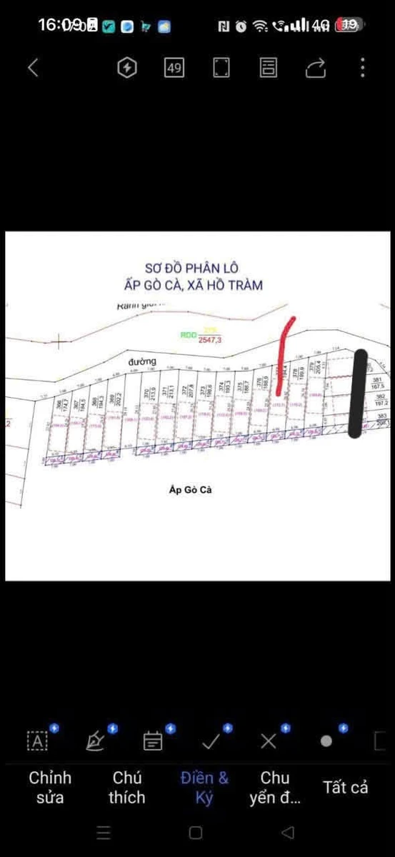 Bán đất nền Phước Thuận Hồ Tràm 196m2 gần biển 1,999 tỷ - Ảnh thu nhỏ 4