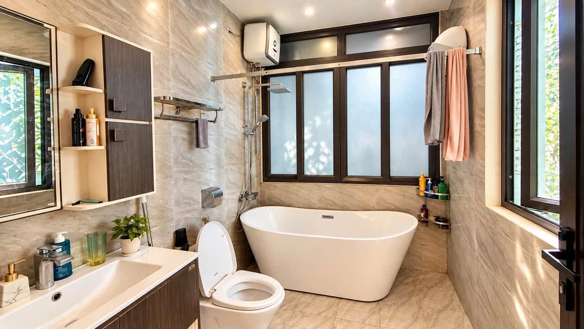 Bán nhà 4PN 100m2 mặt tiền Lê Chân Quận 7, 8 tỷ - Ảnh thu nhỏ 3